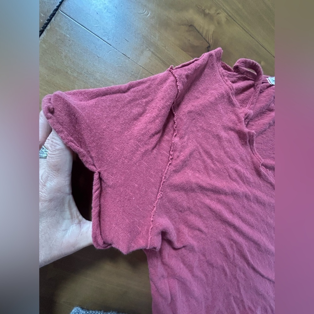 We the Free (Free People) Linen Blend Over U Top - Picture 7 of 12